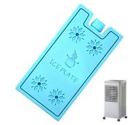 Genérico Bloques Refrigerantes,Pack Portátil de 4 Piezas Reutilizables de Larga Duración,Refrigerantes para Lonchera | para Exteriores Camping Senderismo Hogar Oficina Picnic Y Viaje