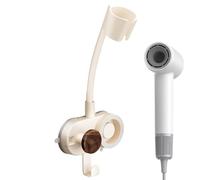 Genérico Blow Dryer Holder - No Drill Hands Free 360 Degree Rotating