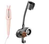 Genérico Blow Dryer Holder - No Drill Hands Free 360 Degree Rotating