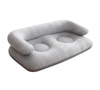 Genérico Blow Up Couch For Camping 2 Seat Waterproof Portable Sofa Armrest | Portable Inflatable Lounge Chair With Quick Inflation For Home And Adventure