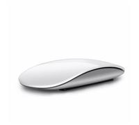 Genérico Bluetooth 5.0 Ratón Inalámbrico Recargable, Silencioso Multi ARC Touch Mouse Ratón Mágico Ultra Delgado para Portátil iPad Mac PC Macbook (Blanco)