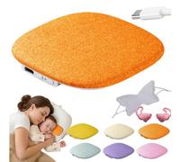 Genérico Bluetooth Pillow Speaker for Sleeping | Smart App & White Noise | Ultra-Thin Wireless Speaker Under Pillow for Side Sleepers, | 30 Hour Playtime (Naranja, 1 Unidad por Paquete)