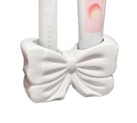 Genérico Blush Caddy - Aesthetic Bow Decoration for Organization | Salmon Tiered Rack with Anti-Slip Base & Decorative Cosmetic Slots for Bathroom, Home, Indoor and Desktop