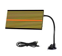 Genérico Board Dent Reflector, Car Repair Tool, USB Led Inspection Panel, Portable Dent Removal Light for Sedan Mpv Pickup Truck Automotive Maintenance Garage Use 12.61x6.11x0.35 Inches