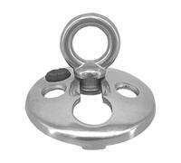 Genérico Boat Bumper Clip Hook - Stainless Steel 3.9x1.25cm Marine Hardware Accessory Single Piece For Yacht Dock Rope - Ship Fitting Part - Sailing Equipment