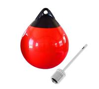 Genérico Boat Buoy Ball | Inflatable PVC 25x30cm 9.84x11.8in 4mm Thick | Sun-Resistant Acid & Alkali Proof Floating Buoy | Marine Aquaculture Dock Protective Float | A25 Sea Float with Air Needle
