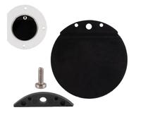 Genérico Boat Deck Hatch, Round Deck Cover, Marine Replacement Part, Detachable Watertight Seal, UV-Resistant ABS Material for Yacht, Ship, RV, Outdoor, Mobile Use, 2.81x0.43 Inches