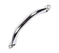 Generico Boat Grab Handle - Stainless Steel Round Tube Marine Safety Rail | RV Screen Door Handle Grab Bar for Yacht Dock Deck Boarding Step Ladder Entry Bathroom Pool Hot Tub Outdoor Use