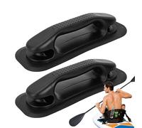 Generico Boat Grab Handles - 2pcs Boat Handle Accessories | Boats Grab Bar | Grabs Handle Handrail Handrail with Hole | Multipurpose Yacht Accessory Hand Support for Canoe Inflatable Raft Dinghy Kayak