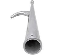 Genérico Boat Hook - 316 Stainless Steel Watercraft Yacht Accessories | Marine Boat Hook Replacement End - For Lifeboat Canoe Rowboat Deck Shoreline Lake River Lake River Deck