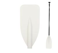 Genérico Boat Paddle - Ergonomic Aluminum Canoe Oar, Thick Tube Wide Flat Blade For Kayak Rowing Control, Strong Load Bearing Lightweight Design, Resistant Marine Accessory | Durable Equipment Lake,