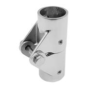 Genérico Boat Pipe Connector - Stainless Steel Yacht Hardware, Folding Swivel Connector | For Yacht, Deck, Shading, Systems, Marine, Pipeline, Reinforcement RV Telescopic Brackets, 7.7x3.8x2.2cm