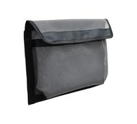 Genérico Boat Self-Adhesive Storage Mesh Bag, Organizer with Hook and Loop for Cabin, Cockpit, Console, Household, Trailer, Yacht, Outdoor, Sea, Boat Storage Accessories