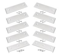 Genérico Boat Trailer Slides For Bunks - 3 X 10 In Slide Boat Trailer Slides | 10x Heavy Duty Bunk Board Kit, Protect The Ends of BoatTrailer Bunks, Smoother BoatBunk