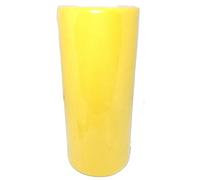 Generico - Bobina de tul de 25 cm de alto por 100 metros, color amarillo
