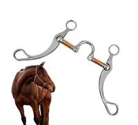 Genérico Bocado de Filete para Caballos Equipo Antitirones