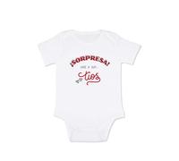 Genérico Body de Bebé con Mensaje 'Vas a Ser Tito/Tita', Algodón Blanco, Manga Corta o Manga Larga, Regalo bebe, Embarazo, Anunciar Embarazo (Tirantes, TIOS)