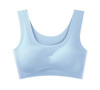 Genérico Body Gainant Armadura Brazos de seda para mujer, sujetador de entrenamiento para yoga, belleza cómoda, con almohadillas extraíbles ligeras, desechables para maternidad, d, XL