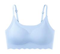 Genérico Body Gainant Armadura Brazos de seda para mujer, sujetador de entrenamiento para yoga, belleza cómoda, con almohadillas extraíbles ligeras, desechables para maternidad, e, S