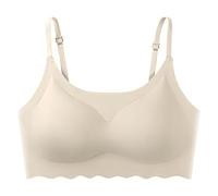 Genérico Body Gainant Armadura Brazos de seda para mujer, sujetador de entrenamiento para yoga, belleza cómoda, con almohadillas extraíbles ligeras, desechables para maternidad, b, L
