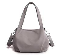 Genérico Body Light And Versatile Casual Bag, Large Capacity Waterproof Nylon Crossbody With Multi-Pockets(dark gray)
