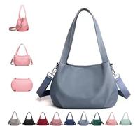 Genérico Body Light and Versatile Casual Bag, Nylon Waterproof Shoulder Crossbody, Multi Shoulder Crossbody Bag for Women (F)
