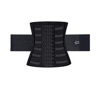 Genérico Body Reductor Mujer Sin Tirantes Entrenador De Cintura para Mujer Cinturón De Abdominal Faja Cintura Deportiva Recortador para Sauna Faja Reductor Abdomen Black S