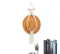 Genérico Boho Hat Organizer | Bohemian Hat Organizer Rack Hangers,Cowboy Hats Racks with Decorative Tassels for Restaurant, Living Room, Bathroom