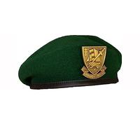 Genérico Boina Verde Especial Comandos Marina Nacional Talla 61 con su insignia (no montada), verde, 61