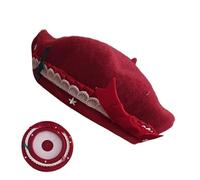 Genérico Boinas para Mujer | de Invierno Abrigada,Detalle Decorativo Estilo Francés | para Señoritas y Niñas en Invierno - Navidad San Valentín Año Nuevo Regalos Originales