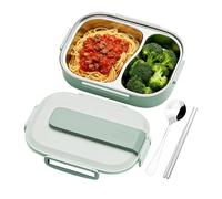 Genérico Boîte à Lunch Acier Inoxydable | 3 Compartiments Étanche pour Tout-Petit | Nécessaire de Cuisine pour Repas Nomade Sport Pique-Nique Mer Voyage Camping Plage Repas Sain et Sans Fuite