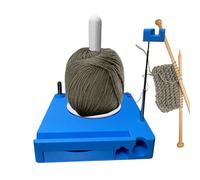Generico Boîte de Bobine en Fil, boîte de Support de Fil, Spinner Yarm Spool Solder, Projets d'artisanat multifonctionnels portables Crochet Attachement pour Grand-mère épouse