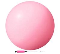 Generico Bola de ejercicio pequeña para pilates - 9,84 pulgadas, antiquemaduras, portátil, inflable, para la estabilidad, el equilibrio, estiramiento, entrenamiento central, rehabilitación, gimnasio