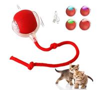 Genérico Bola de Juguete Interactivo para Gatos, Pet Smart Rolling Ball, Pelota para Gatos con luz LED interactiva, Cat Toy Ball, Chewie Rolling Ball, Perfect for Cat Lovers