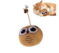 Generico Bola de juguete para gatos - Bola sonora con gato y timbre para gatitos | Juguete para gatos con gato, apto para interiores exteriores uso diario apartamento y familias con más animales