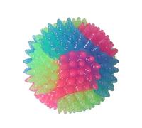 Genérico Bola De Luz - TPR para Perros Intermitente LED con Luz De Colores | Interactivo para Animales con Pelota Saltarina, Robusta para Perros TPR, Pelota para Jugar con Gatos, Pelot Dura