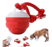 Genérico Bola De Mascotas Interactiva: Juguete para Perros Automovilísticos, Dispositivo De Rodadura De Ejercicios | Play Play Silent Spin Diseño, Configuraciones De Modo Múltiple, Ideal para El Tie
