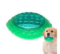 Genérico Bola de para Perros - Fútbol de 10 cm de fútbol, de masticación Interactivo de Goma, Pelota Duradera de Juego de Cachorros, para Mascotas de Limpieza de Dientes | Light Up Do
