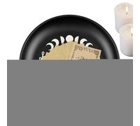 Genérico Bola de - Plato Ritual de Fases Lunares,Soporte Antiguo Plato Religioso Decorativo para Ceremonias de Meditación Símbolo Tradición Rezo