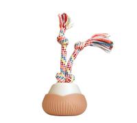 Genérico Bola Interactiva para Gatos - Automático Inteligente Recargable Tipo-C - Bolas para Gatos con Cuerda,para Juego, Entrenamiento, Ejercicio, Estimulación Mental, Simulación de Caza, Rascado e