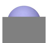 Generico Bolas artesanales sólidas, llanas artísticas de espuma | Boas hechas a mano lisas y sólidas | Creative de poliestireno sólido, bolas blancas multiusos artesanales para artes, bolas