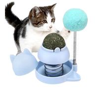 Genérico Bolas de Hierba gatera para Gatos - Burbujas de Hierba gatera giratorias y saludables Que se pegan en la Pared | Juguete de Bola para lamer Gatos para Pared, Juguete de Bola de para Gato