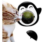 Genérico Bolas de Hierba gatera para Gatos Interiores, Gato de Hierba gatera - Creative Kitten Treat Licker - Los pingüinos Gatito Masticar la Pelota para la Limpieza y mordida de los Dientes