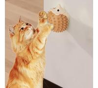 Genérico Bolas de lamer de a - Juguete de rascar Lindo Erizo para, Bola de energía de a y Poste de Frotar | Ideal para Gatos y Activos, promueve el Instinto del Juego, l