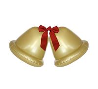 Genérico Bolas Inflables De Navideño: Bola Navideña Inflable Gigante para Decoración Al Aire Libre, 1 Par De Decoración De Temporada para Sala De Estar, Porche, Patio Exterior, Jardín