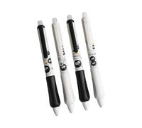 Genérico Bolígrafo de Gel borrable, tintas de Gel retráctiles con agarre Triangular ergonómico de 0, 5 MM para tomar notas, suministros escolares y de oficina, 4 Uds