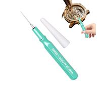 Genérico Bolígrafo lubricante de - Aceitera de Aguja de precisión para reparación de Relojes y Mantenimiento | Lubricador con Mango de Aluminio y Punta Fina para Relojes, maquinaria yy joyería