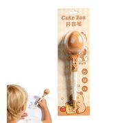 Genérico Bolígrafos Animales - Suministros escolares de animales 0,5 mm, cuaderno creativo para mujer, estudiante, niño, oficina, aula, cuaderno, escritura