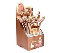 Genérico Bolígrafos Gel para Diario | Pluma Linda Divertida Capybara 0,5 Mm Niño - 48 Piezas Suministros Escolar Estudiante Clase Regalo Fiesta Niñas Niños Oficina