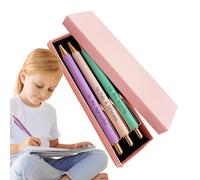 Genérico Bolígrafos positivos | Juego de 3 instrumentos de escritura originales y motivadores, bolígrafos decorativos femeninos, regalo para amigos de oficina, colegas maestros enfermeras